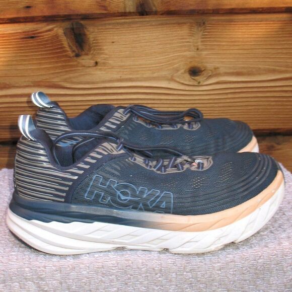 Hoka One One Bondi 6 Vegan Running Shoes Sneakers - Picture 2 of 11